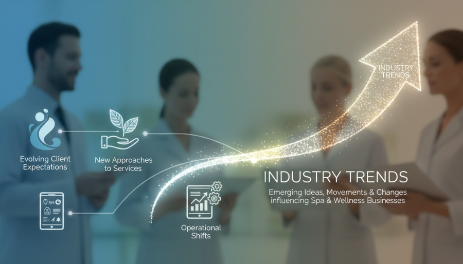 Industry Trends in spa and wellness: emerging ideas and changes for professionals.