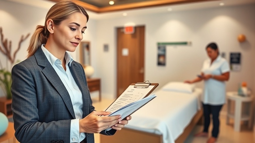 a professional spa setting with a focus on safety and compliance.