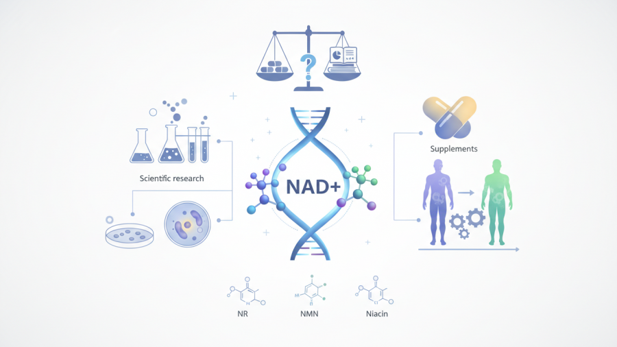 NAD supplements for natural aging solutions and inflammation reduction.
