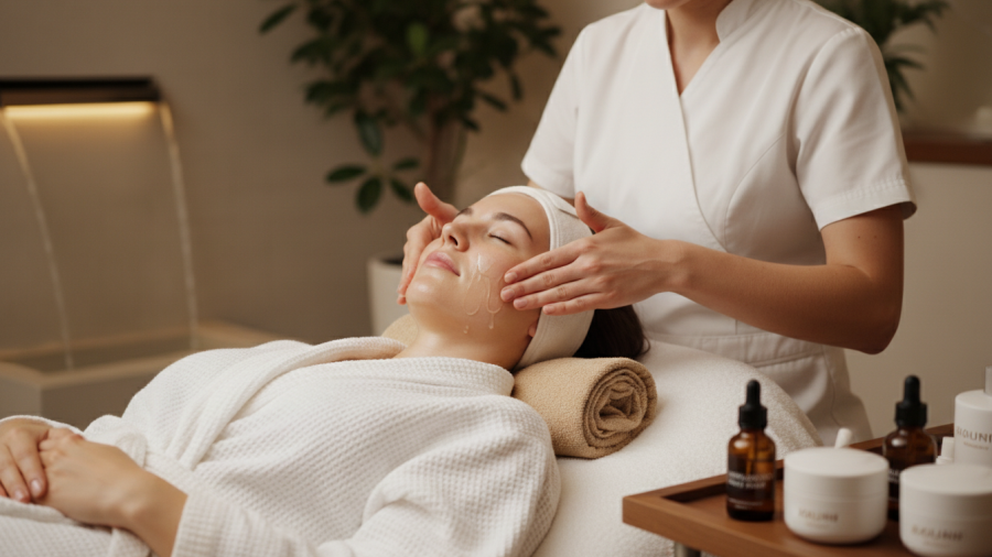 Experience the best facials in Sacramento with expert skincare and hydration serums.
