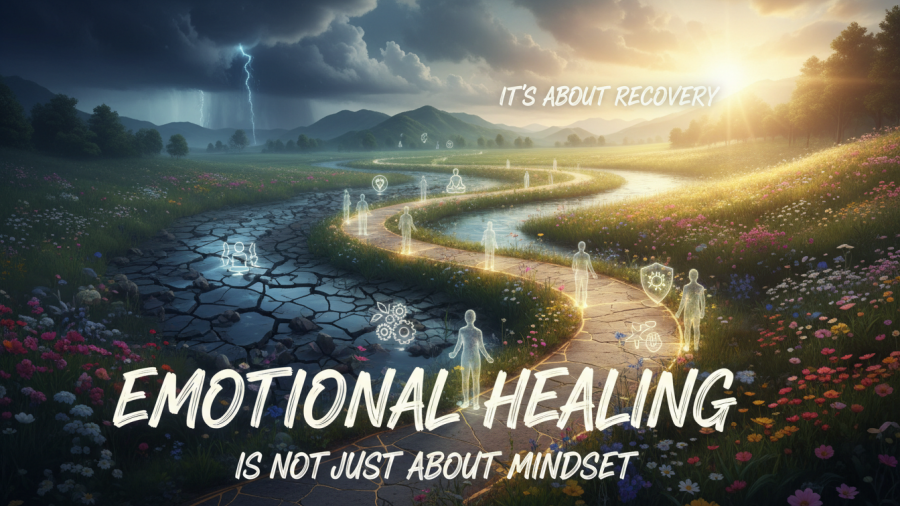 Emotional healing and sleep quality are vital for recovery and mental wellness.