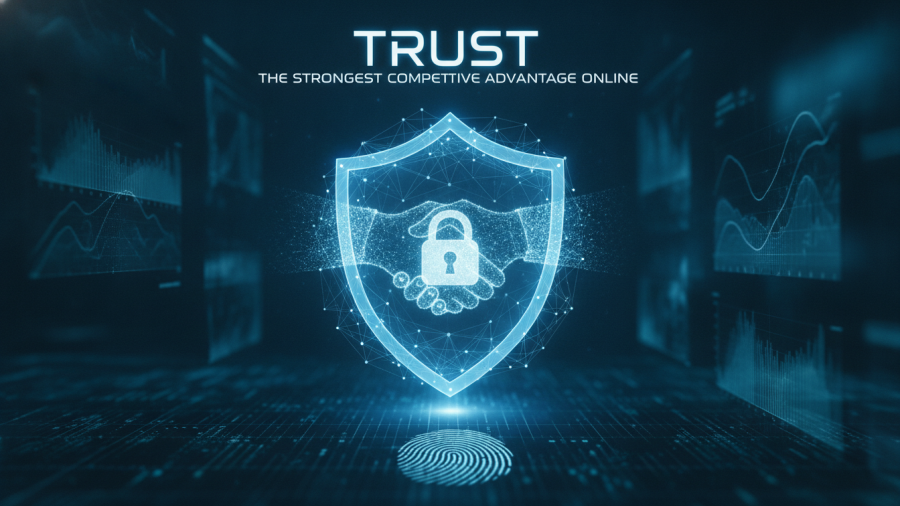 Trust as a key factor in spa SEO strategy for online competitive advantage.