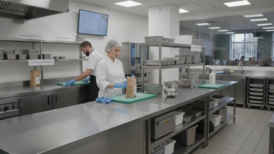 Celiac-safe vs gluten friendly: ensuring food safety in dedicated gluten free bakery.