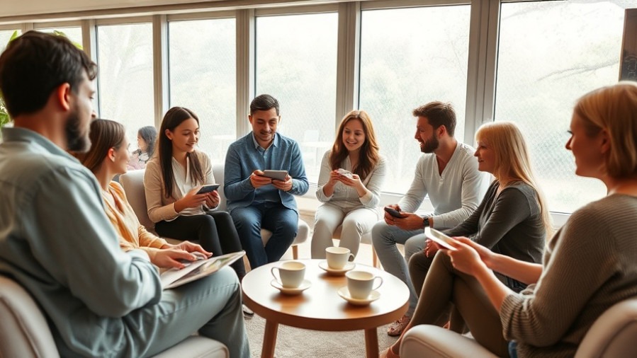 Spa team discussing newsletter strategies for enhanced subscriber engagement in a cozy lounge.