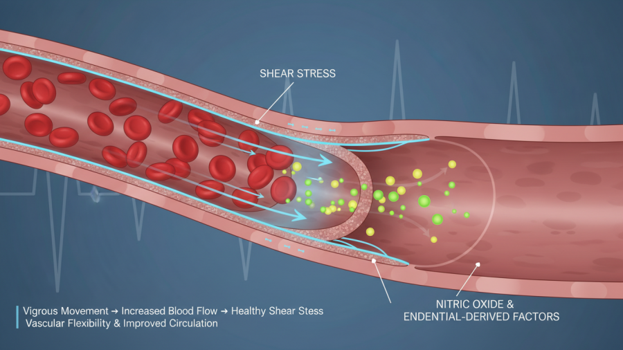 High-intensity training boosts circulation, enhancing cardio benefits for a healthy lifestyle.