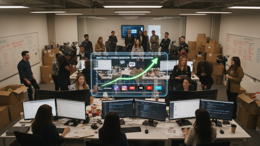 Sophia Amoruso's business story: Nasty Gal's leap from eBay to its own platform.