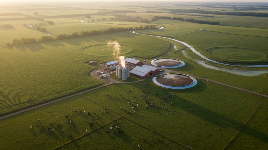 The Environmental Question: Comparing cow and plant-based milks for eco-friendliness.