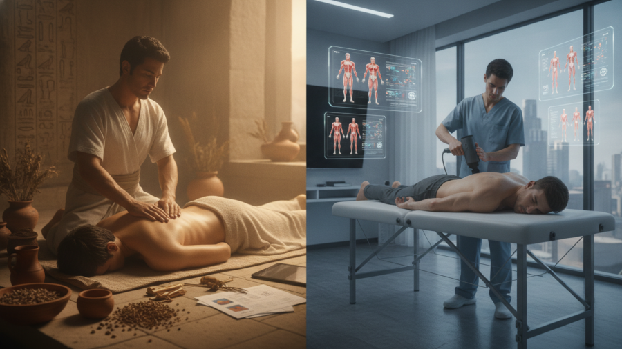 Erik Dalton massage therapy explores pain management and myoskeletal alignment techniques.