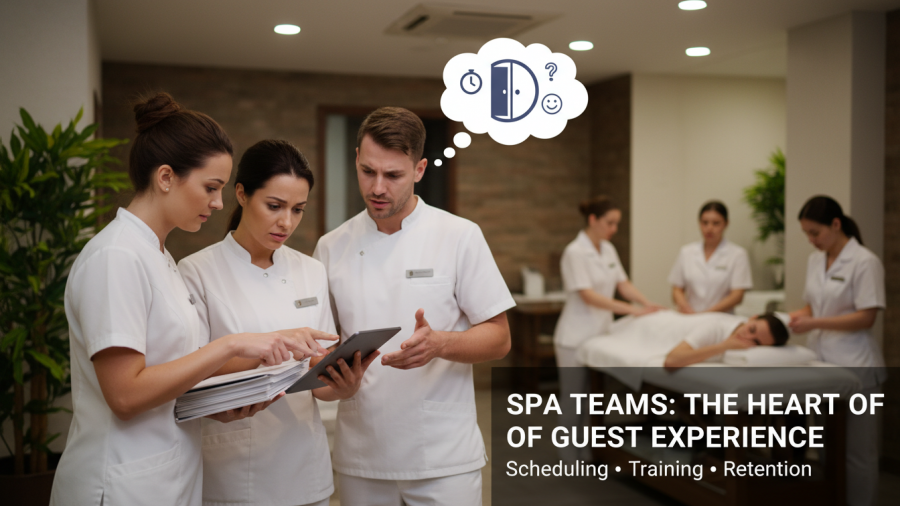Spa industry statistics 2026 highlight team dynamics and employment trends.