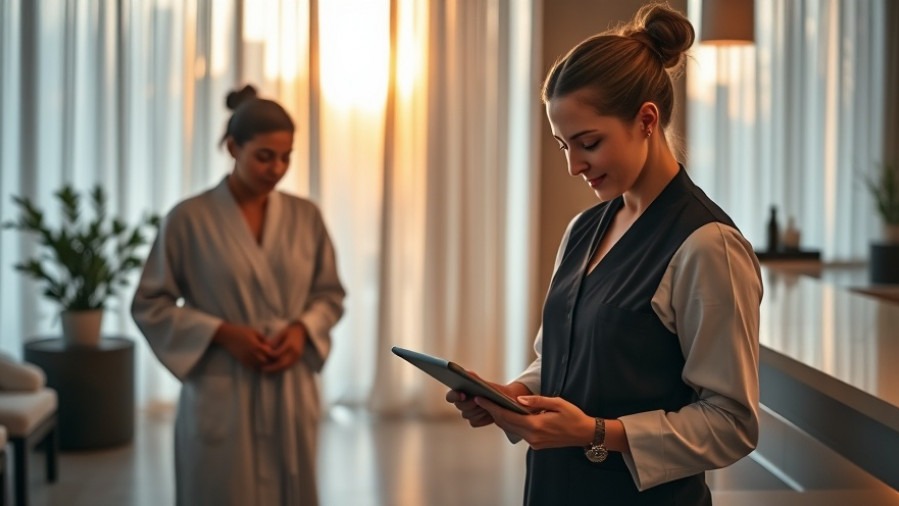 Peaceful spa lounge showcasing spa booking automation and humanizing automation.