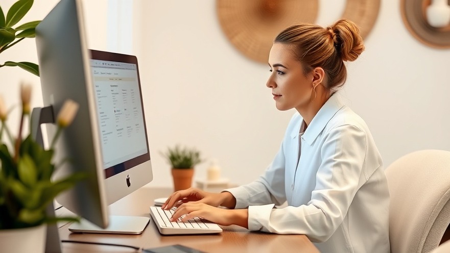 Spa owner using self-discipline for effective goal setting and productivity strategies.
