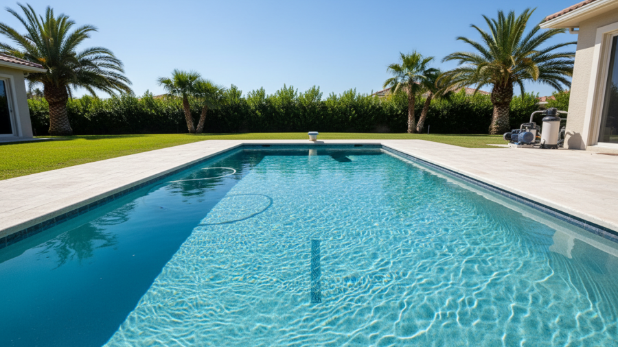 Weekly vs biweekly pool service for optimal residential pool cleaning and maintenance.