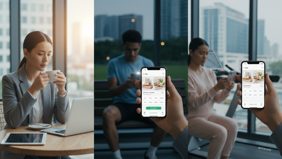 Smartphones changing client behavior in spa bookings and cancellations.