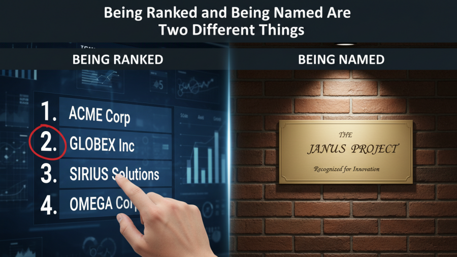 Rankings vs Naming: The AI impact on local SEO and ChatGPT visibility.