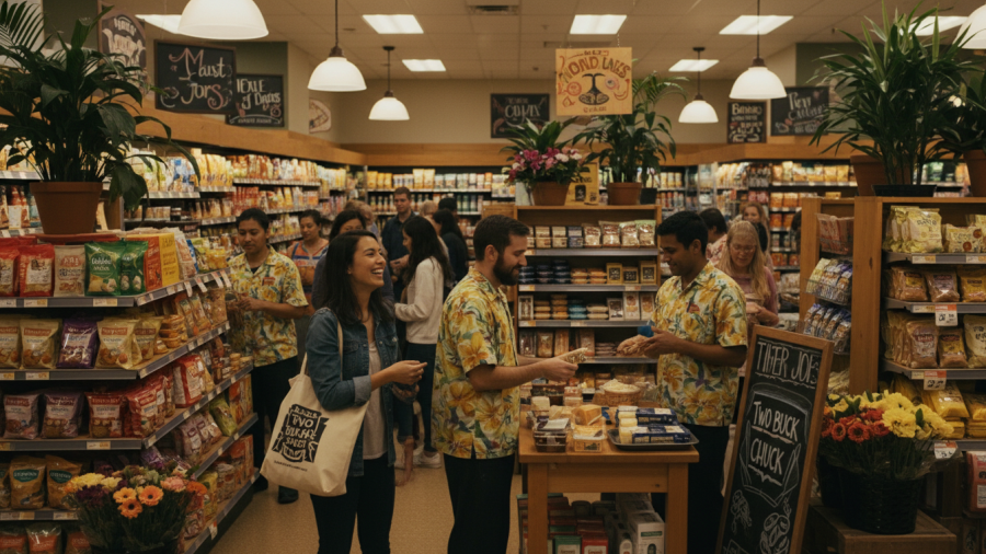 Trader Joe’s prioritizes human interaction over efficiency for customer loyalty.