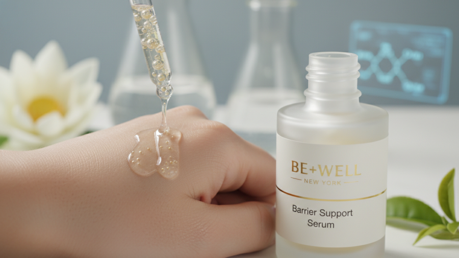 Personalized spa skincare treatments and barrier repair skincare trends at Be+Well New York 2026.