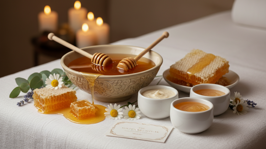 Honey skincare treatments offer hydration and simplicity for wellness.