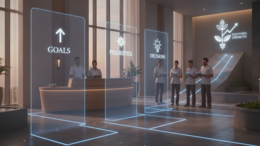 Improved spa business growth through enhanced visibility and team communication.