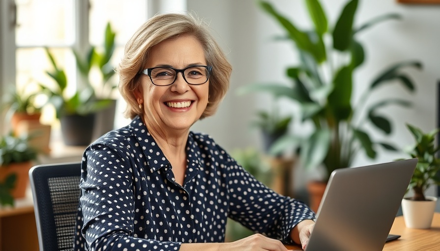 Professional woman using laptop discussing Mindbody Payments