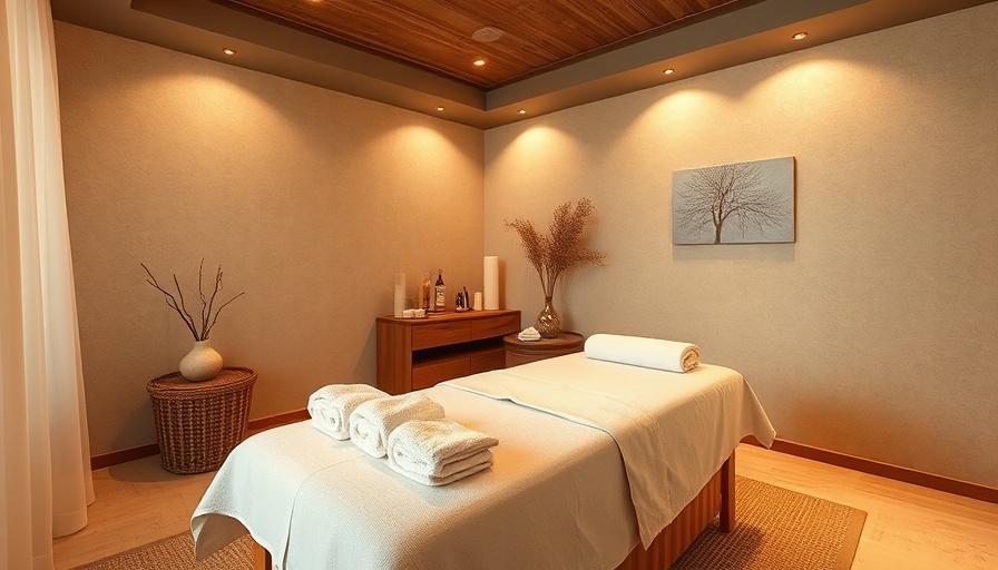 Inviting spa massage room setup, boosts day spa revenue potential.