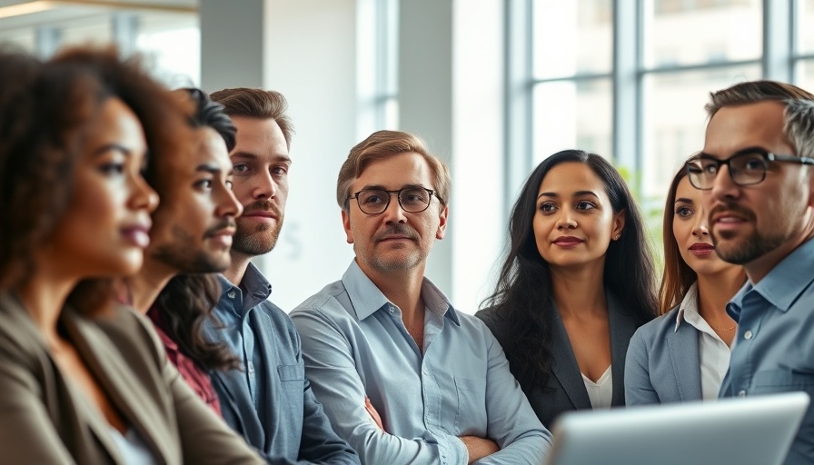 Effective communication during a professional meeting.