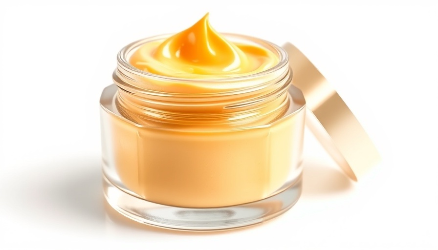 Golden Moon Dip spa product in elegant jar with open lid.