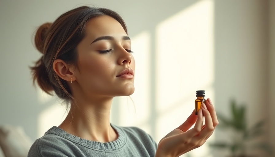 Woman inhaling essential oils for spa owners.
