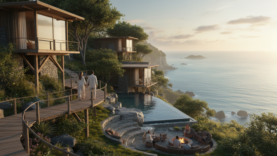 Experience food inspired spa treatments in a luxurious, connected environment.