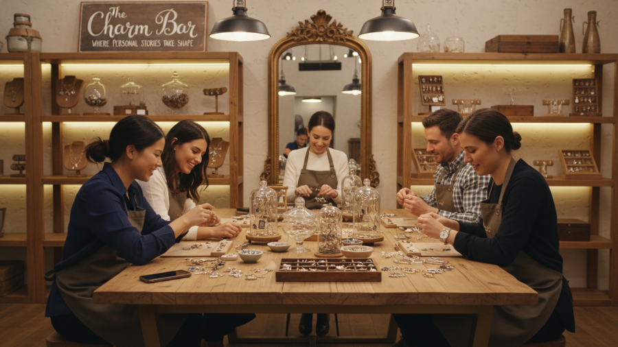 The Charm Bar: Unleashing community creativity and young women empowerment through arts and crafts.