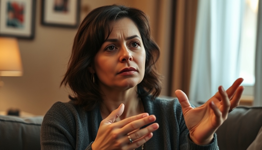 Thoughtful woman discussing ways to transform your trauma indoors.