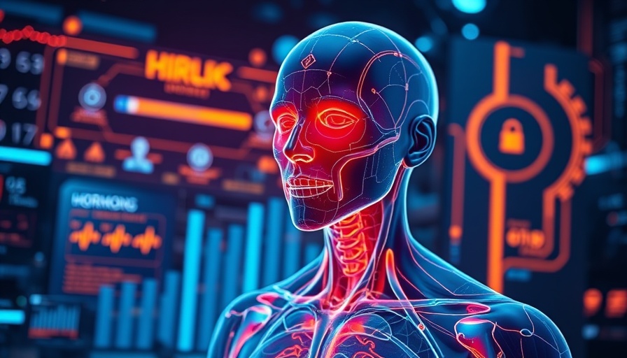 Futuristic digital visualization exploring natural testosterone boost.