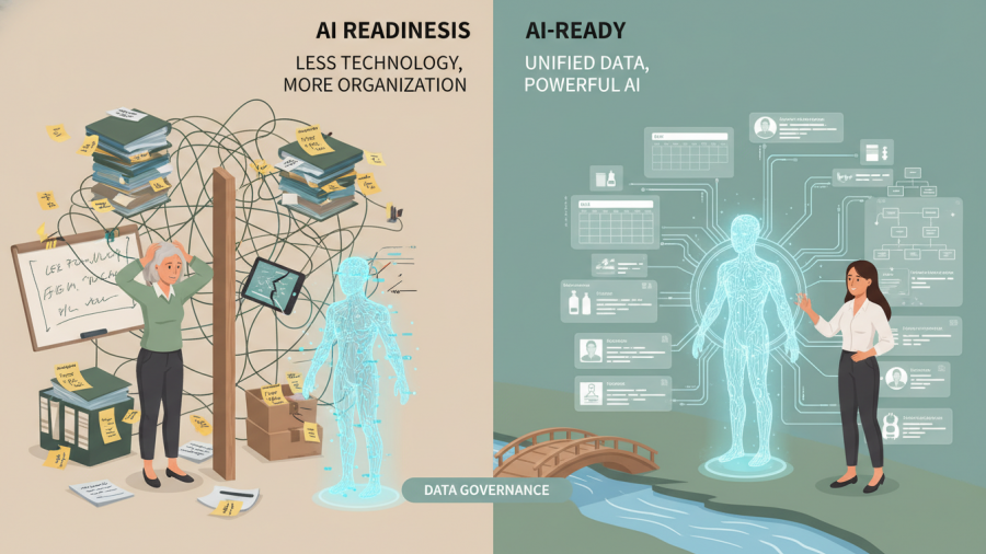 AI readiness for spas: enhancing organization and information sharing.