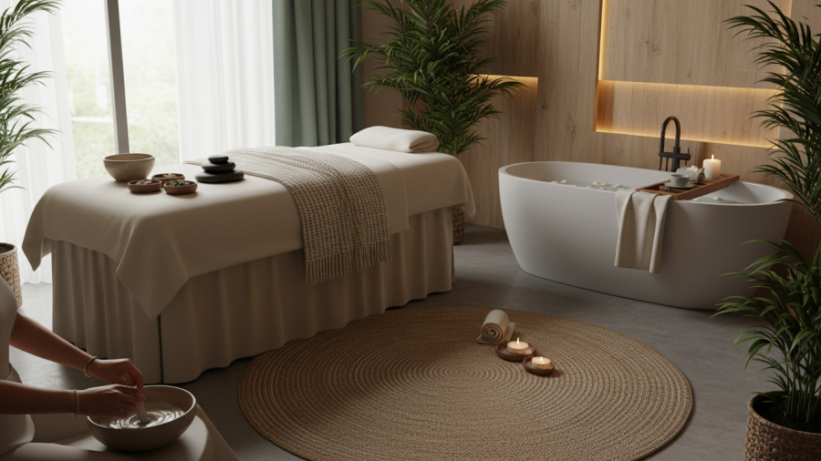 Spa industry statistics 2026 showing rising revenue per visit trends.