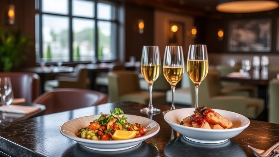 Satisfying dining at Blossom Hotel Houston enhances luxury hotel Texas experience.