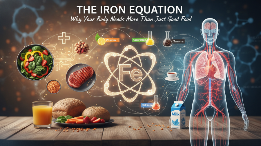 Iron-rich foods: Essential for combating anemia symptoms and enhancing vegetarian nutrition strategies.