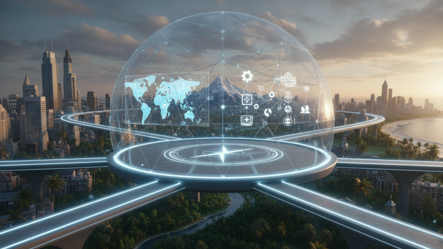 User-friendly information hub for quick location and topic access.