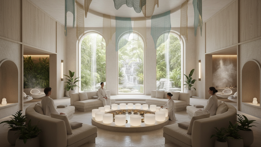 Explore the future of luxury spas focusing on holistic wellness experiences.
