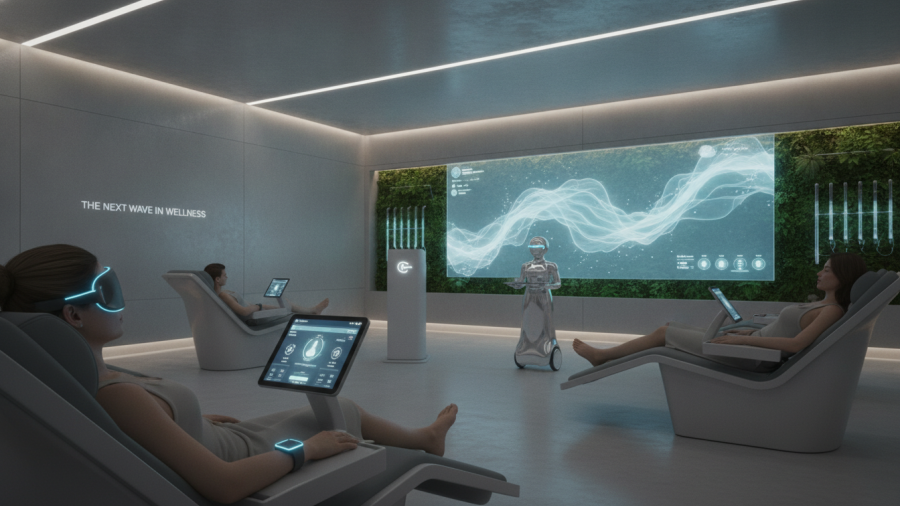 Effective spas blending technology and hospitality with AI tools for spa owners.