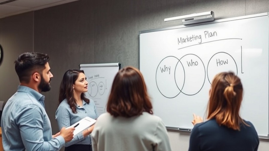 Business owner outlining content pillars for an effective content marketing strategy.