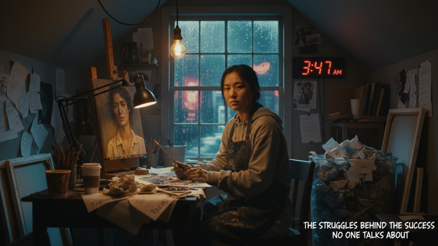 Billionaire success mindset insights on struggles behind the success.