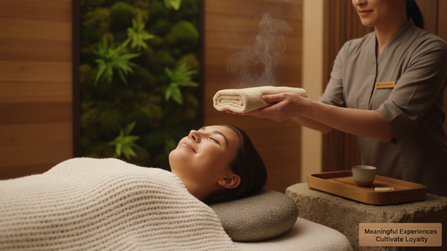 Therapist provides care and warmth, fostering resilience in wealth creation.