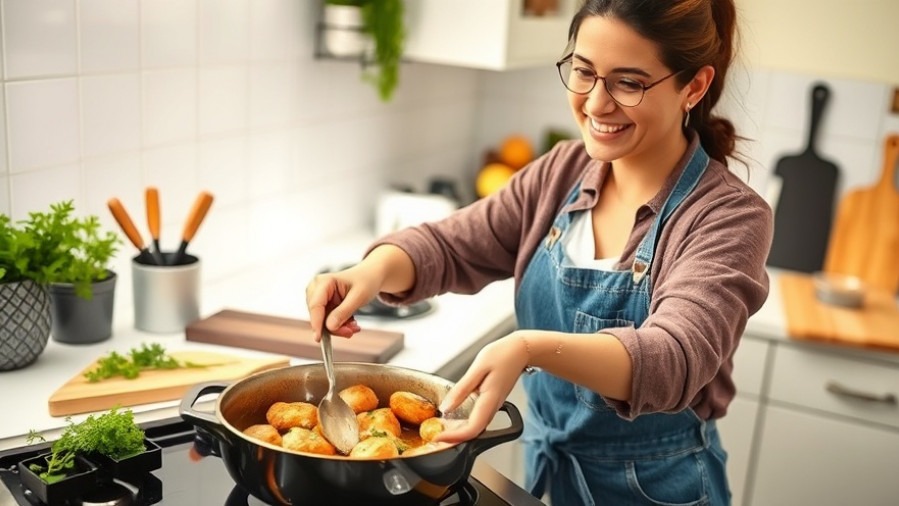 Joyful cooking moment with salmon bites, highlighting healthy appetizers and nutritious meals.