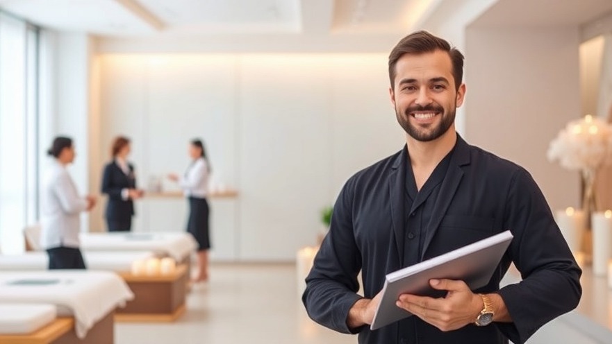 Confident spa leader combats imposter syndrome in wellness, inspiring a thriving team.