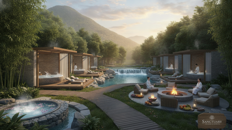 Local wellness tourism transforms spas into retreat-like destinations.