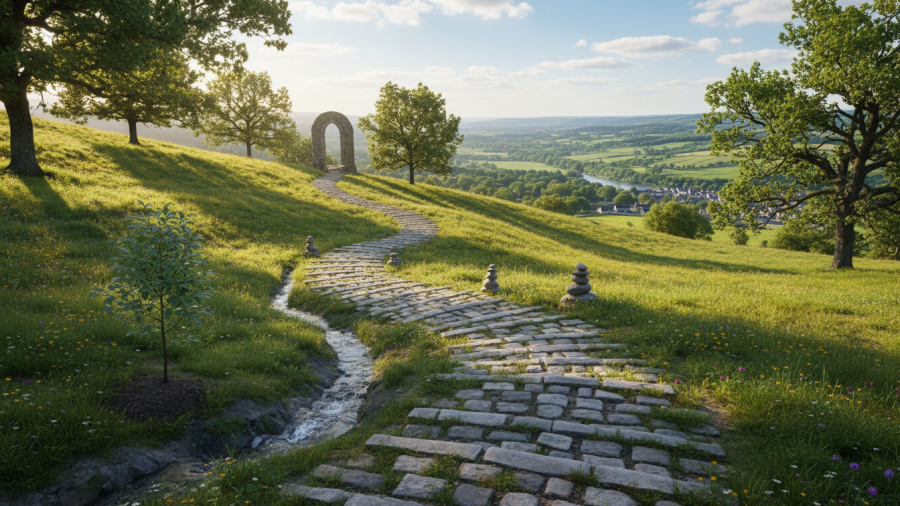 Habit stacking for lasting change in New Year resolutions.