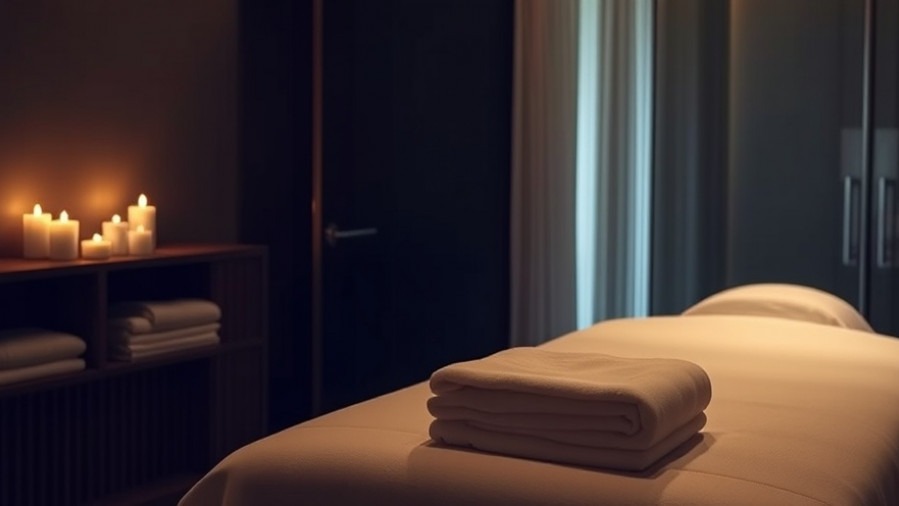 Client enjoying a serene spa atmosphere promoting a positive mindset.