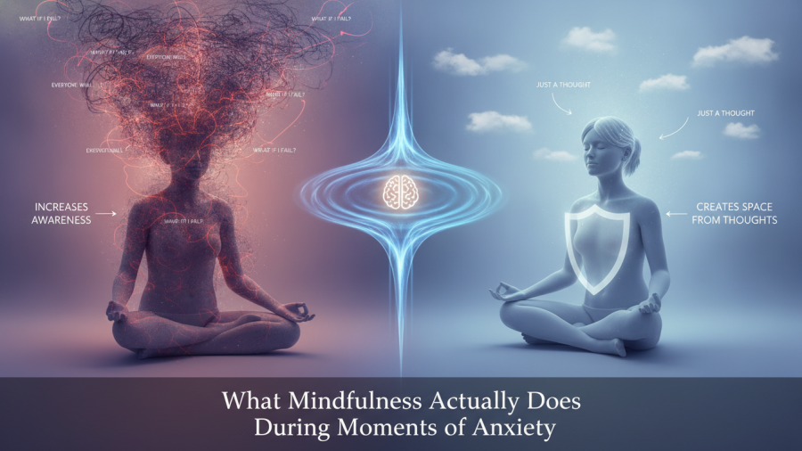 Exploring mindfulness practices in Sacramento to combat doomscrolling and anxiety.