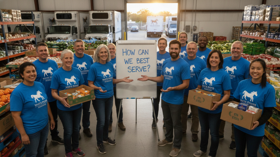 White Pony Express fosters a culture focused on food recovery and waste solutions.