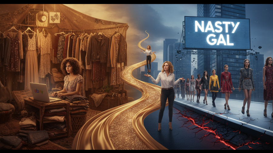 Sophia Amoruso's business story: From eBay seller to CEO of Nasty Gal.