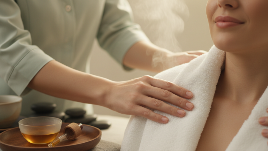 Spa loyalty rewards for clients showcased in email newsletter.